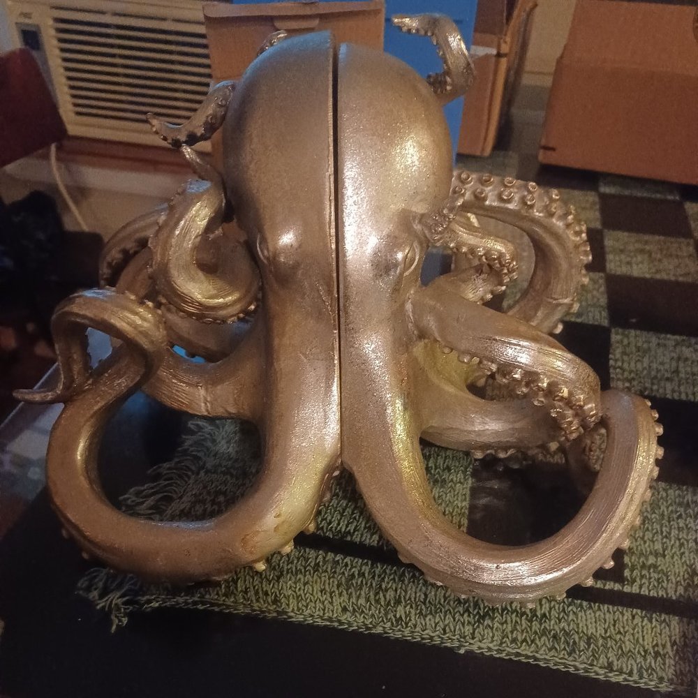 Octopus Bookends
